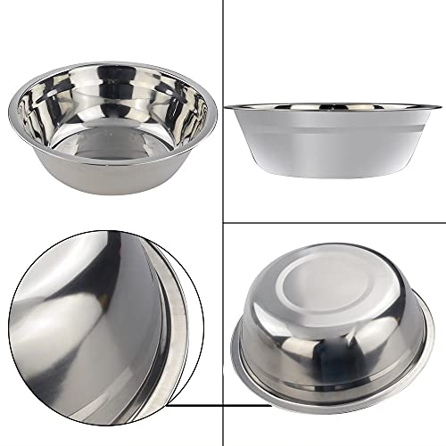 Set de 4 tazones mezcladores de acero inoxidable miniatura 3