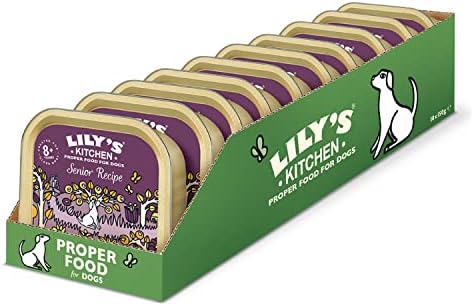 Lily's Kitchen Senior Recipe Complete Natural Wet Food for Senior Dogs, 150 g, Pack of 10