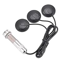 Suitable for many kinds of acoustic instruments, such as guitar, ukulele, mandolin, banjo, etc. o jack can replace the tail nail and install the strap. Easy to install and can transmit good sound quality. It is able to eliminate interfering external ...
