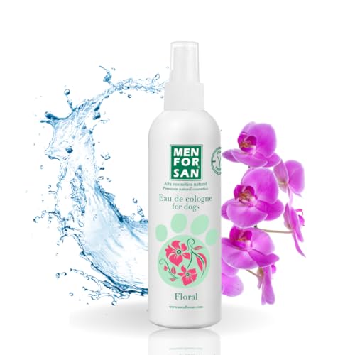 MENFORSAN Agua de colonia para perros | Floral | Aroma intenso y...