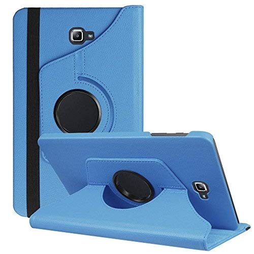 DETUOSI beschermhoes compatibel met tablet Galaxy Tab A6 10,1 inch SM-T580N/T585N Blauw