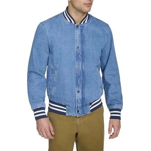 Levi's Men's Varsity Denim Bomber Jacket - Main Image