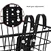 Shurhome Metal Bike Front Basket Hanging Hook Height Adjustable Quickly Release Hook Hanging Cargo Rack Hook for Bicycles Handlebar
