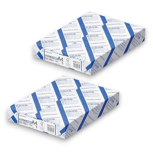 �y�܂Ƃߔ����E2�Z�b�g�z�R�s�[�p�� A4 ���F�x80% FSC�F�� ����0.09mm KB-39N 500��×2�� �R �N ��