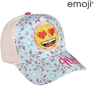 CERDÁ LIFE'S LITTLE MOMENTS- Premium Emoji Gorra de Tenis, Color Rosa, 52-58 cm (2200002914)