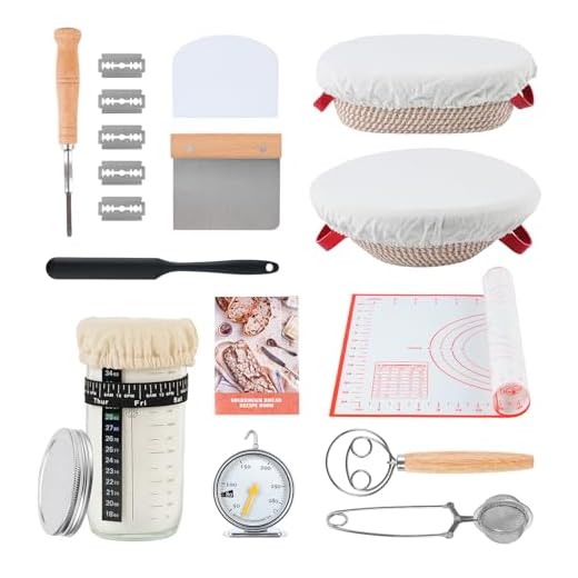 Complete Sourdough Starter Kit with Tools