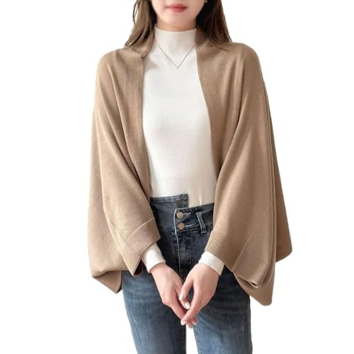 Faux Fleece Warm Dual Purpose Shawl Scarf Women's Winter Soft Lightweight Shrug Wraps with Sleeves