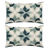 Kissenbezug 40x80 2et Set Samt Kissenbezüge Kissenhülle Dekokissen Weinlese Zierkissen Dekorative...