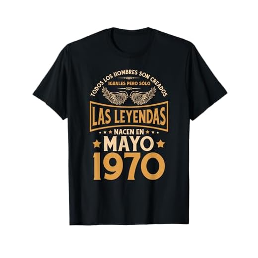 Cumpleaños Hombre Regalos Las Leyendas Mayo 1970 Camiseta