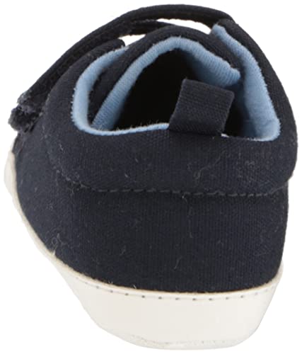 Gerber Unisex Baby Sneakers Crib Shoes Newborn Infant Toddler Neutral Boy Girl Navy 6-9 Months #TOP2
