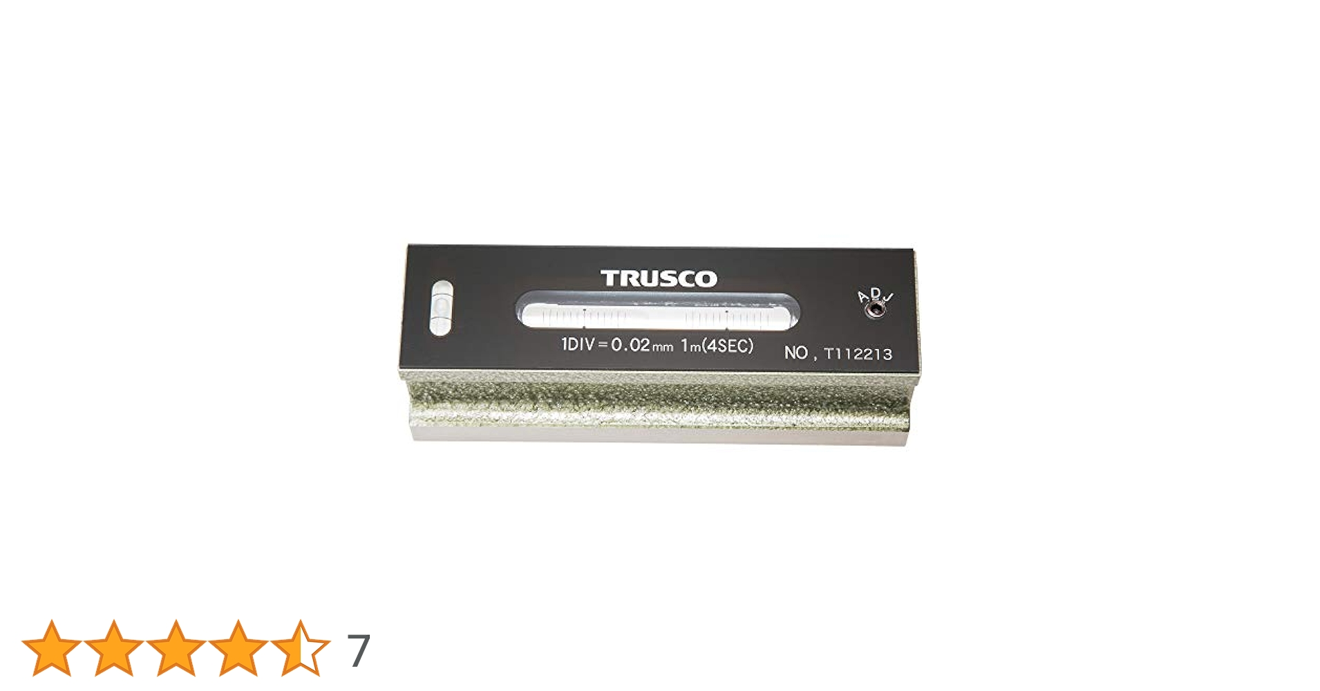 【みぽりん】TRUSCO 平形精密水準器  150mm　精度0.02mm Amazon.co.jp: TRUSCO(トラスコ) 平形精密水準器 A級 寸法150