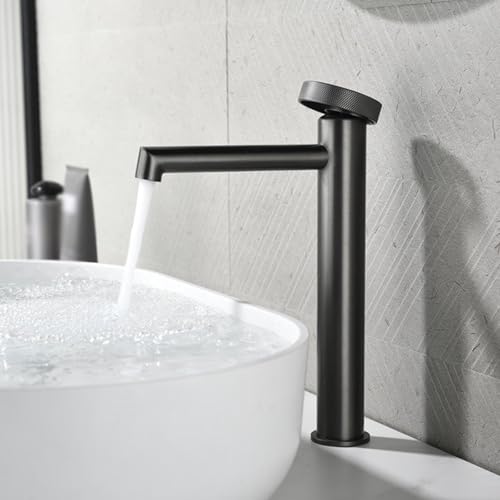 Mitigeur de salle de bains noir pour évier, fini les variations de température