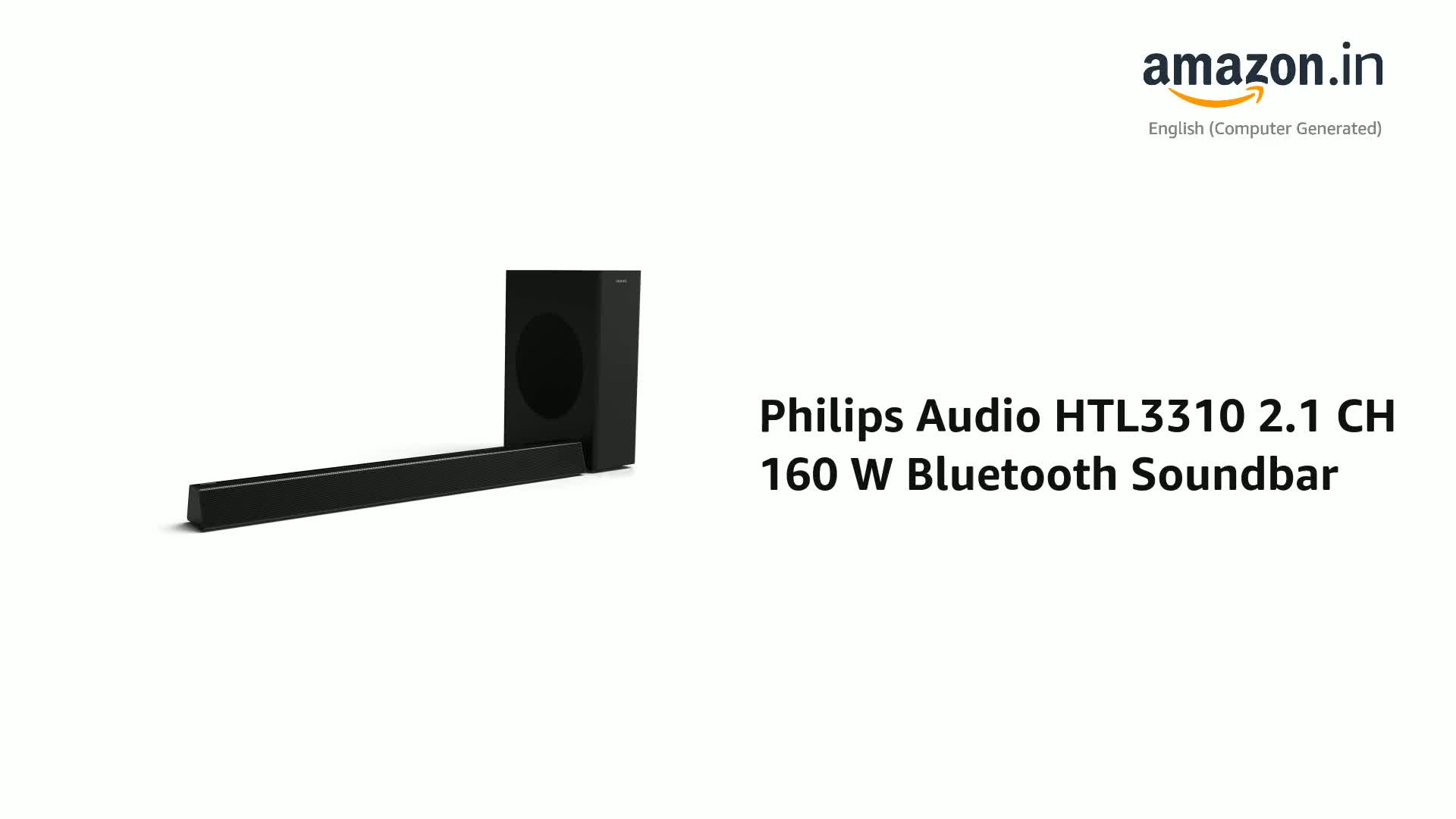 Philips Audio HTL3310 2.1 CH 160 W 