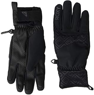 Roxy SNOW Women's Big Bear Gloves, true black, XL