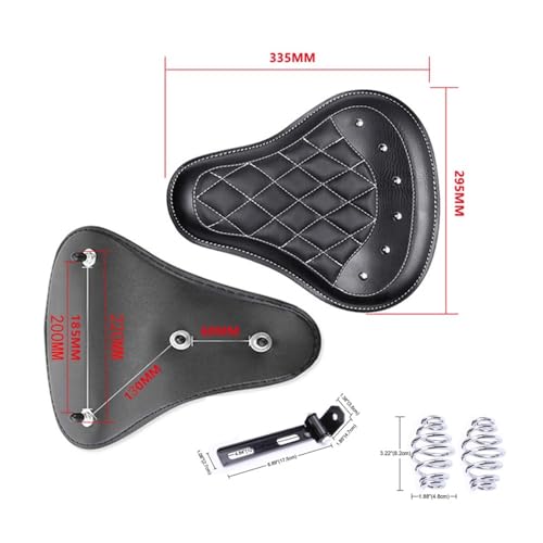 Selle conducteur pour customisation moto vintage look authentique chopper et bobber
