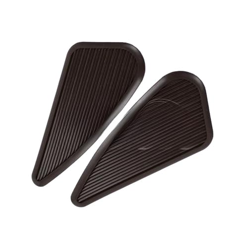 Genouillère caoutchouc réservoir moto pour optimiser le grip et le confort de pilotage