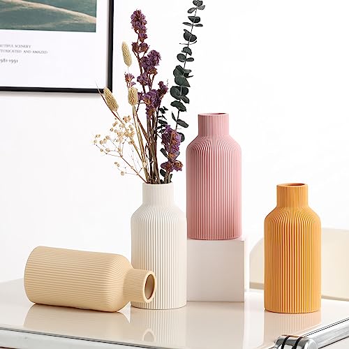 Kioxoho White Ceramic Flower Vase thumb #5