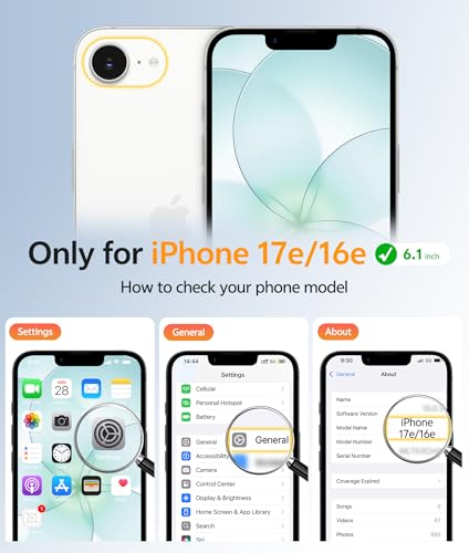 Image of FNTCASE for iPhone 17e Case: iPhone 16e Phone Case [Compatible with Magsafe] Translucent Matte Cases with [Screen Protector] Military Grade Shockproof Protective Phone Cover - Teal
