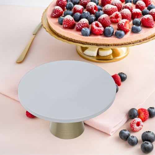 Miniatura 5 de Ciyodo Mesa De Postres Dorada Para Bodas Estilo Nórdico Soporte Para Tartas Y Dulces Expositor Compacto De Hierro Para Postres Y Aperitivos