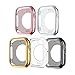 ISENXI Compatible for Apple Watch Case Series 5 Series 4 40mm,5 Pack Soft Plated TPU Protective Cases Scratch Resistant Covers Compatible with Apple iWatch Series 4 Series 5 (5Pack, 40MM)