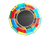 Dimensions : videur d'eau de 3 m de diamètre avec motif multicolore, parfait pour jusqu'à 3 adultes pour profiter simultanément sur l'eau