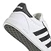 adidas Women's Breaknet Sleek Sneaker, White/Black/Gold Metallic, 8.5