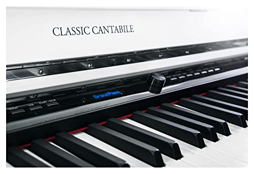 Classic Cantabile UP-1 WH Piano Droit Numérique – 88 Touches pondérées avec clavier à marteaux – Synthetiseur avec USB… - Les Beatles, Paul McCartney, John Lennon, RIngo Starr, George Harrison Classic Cantabile UP-1 WH Piano Droit Numérique - 88 Touches pondérées avec clavier à marteaux - Synthetiseur avec USB… – Image 8