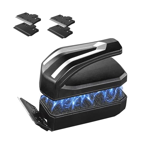 Carefree Fish Aquarium Super Powerful Magnetic Cleaner with 4 Algae Scrapers for Glass Fish Tank Magnet Brush Floating S+(Plus)