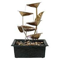 Algopix Similar Product 9 - Sunnydaze Cascading Five Leaves