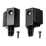 Yuiturt 7701479153 Supports de Fixation Gauche et Droite pour Renault Clio 3 Lot de 2 Pièces, Étagère Arrière et Tablette Arrière Supports de Rangement Intérieur de Voiture