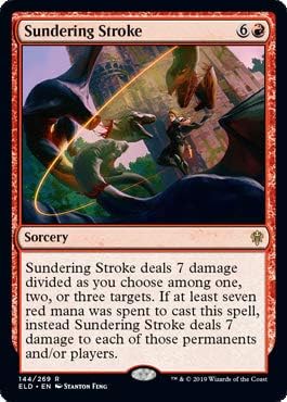 Magic: The Gathering - Sundering Stroke - Foil - Throne of Eldraine