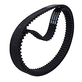 BEMONOC 2Pcs/Pack HTD 5M Rubber Timing Belts Closed-Loop 400mm Length 80 Teeth 15mm Width Industrial...