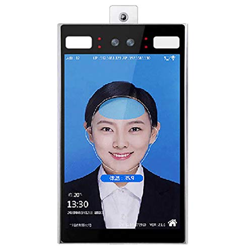 10-Zoll-Körpertemperatur-Gesichtserkennungskamera, Thermo-Thermo-Überwachungskamera Menschliche Erkennung Zugangskontrolle Gesicht Erkennen