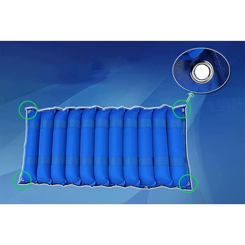 Colchón de presión de aire alterna con bomba eléctrica, inflable, intensidad ajustable para recuperación postoperatoria y pacientes sentados a largo plazo