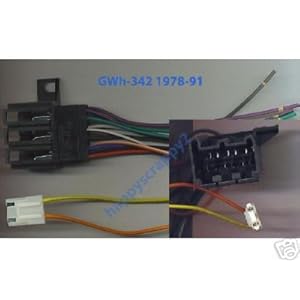 Stereo Wire Harness Chevy Camaro 1982-1987 (Plug N Play, Professional Wiring, No Cutting/Splicing, Standard Systems Only)