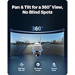 REOLINK 4K Solar Security Cameras Wireless Outdoor System, 360° Pan & 140° Tilt, Smart Motion Detection, 2.4G/5G Wi-Fi, Encrypted Local Storage, No Monthly Fee, Home Hub with 2X PT Ultra Cam Kit - Image 3