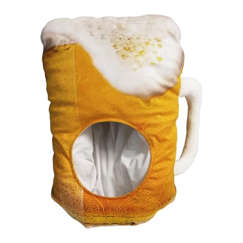 Beer Mug Hat,\tg ʂݕ INg[o[tFXg rA}OJbv nbg - yʃRXvwbhMAʐ^vbvXJ[joe[}CxgnEBʕINg[o[tFXgʐ^Beo[p - Ղ Cxg p