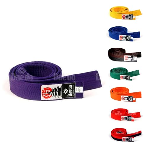 Daedo Taekwondo Color Belt for Adults and Kids, 280 cm/110
