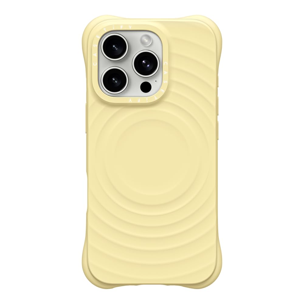 Amazon.co.jp: CASETiFY ウェーブ シリコン iPhone 16 Pro ケース [波