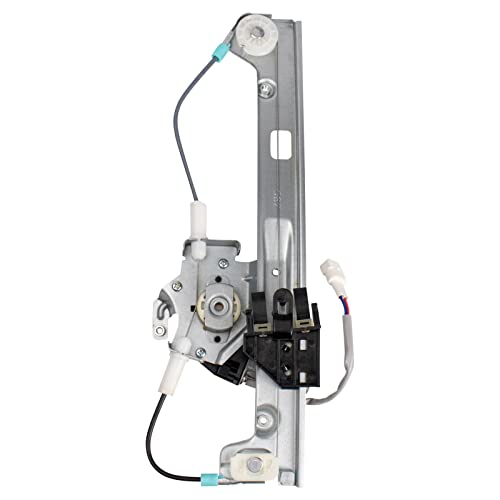 Image of TRQ Rear Left Power Window Regulator & Motor Assembly Drivers Side Compatible with 2000-2007 Ford Focus FO1550112