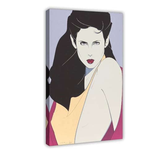 Toile WCYB Mirage de Patrick Nagel : l'art rétro pour sublimer votre bureau