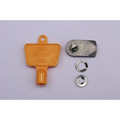 Meter Box Repair Kit Metal Latch and Key Cover