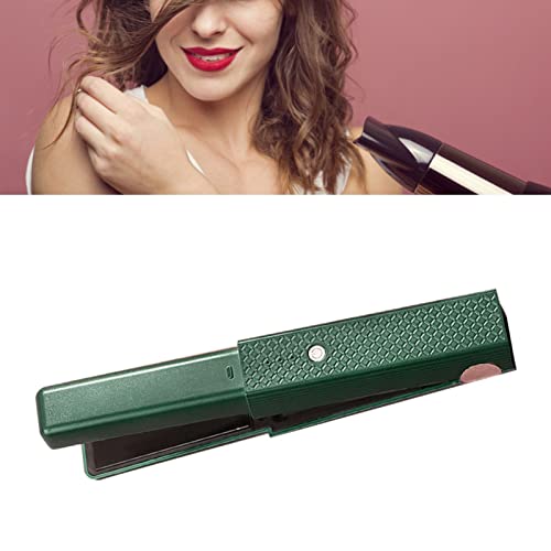 Alisador y Rizador de Cabello para Cabello Corto Verde miniatura 3