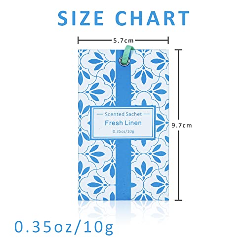 Scentorini Linen Scented Drawer Liners, Linen Scented Sachets For Drawers, Closets, 20 Pack #TOP3