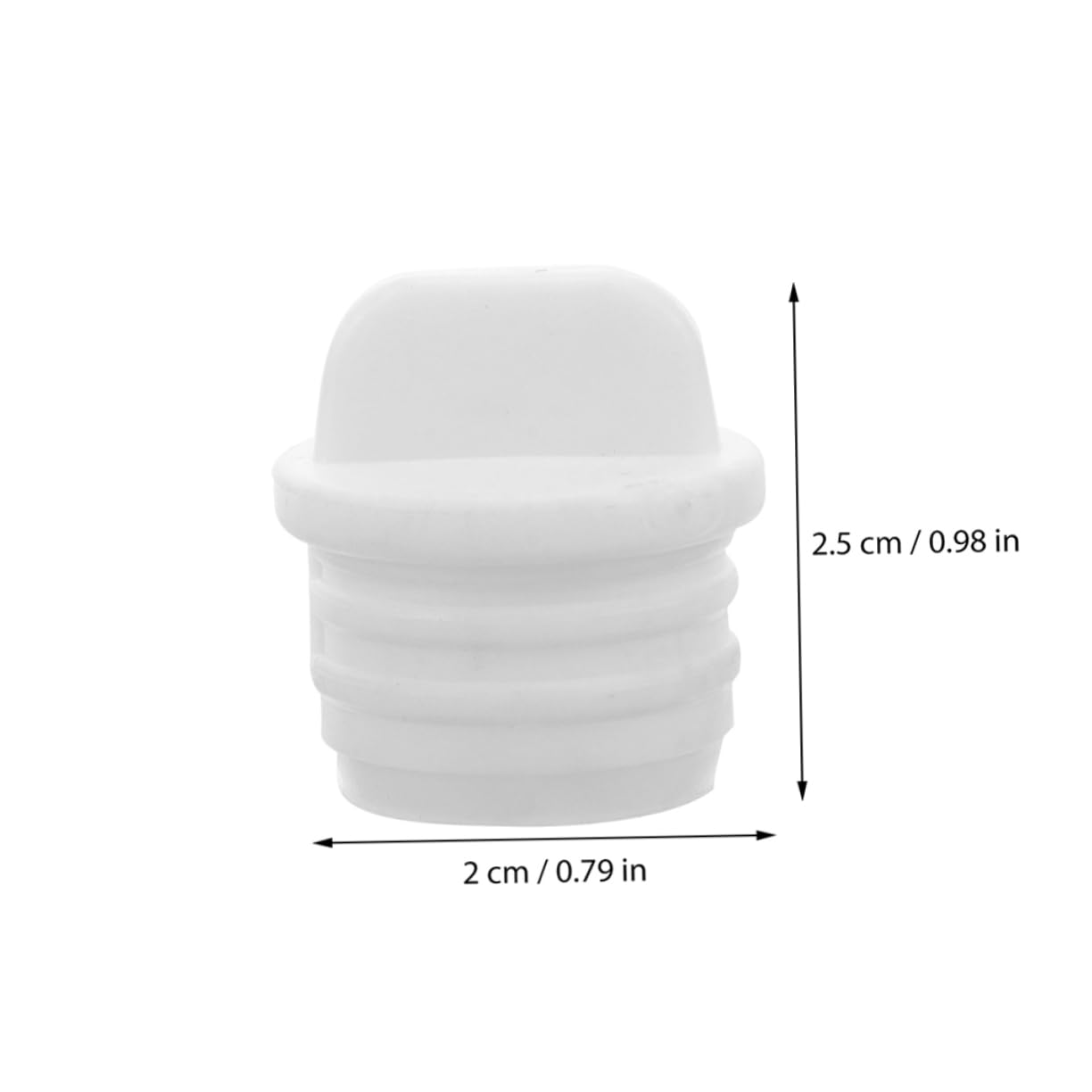 MUCKLILY 6pcs Mop Bucket Stoppers Durable Drain Outlet Plugs for Easy Installation Design for Various Mop Buckets Essential Cleaning Accessories