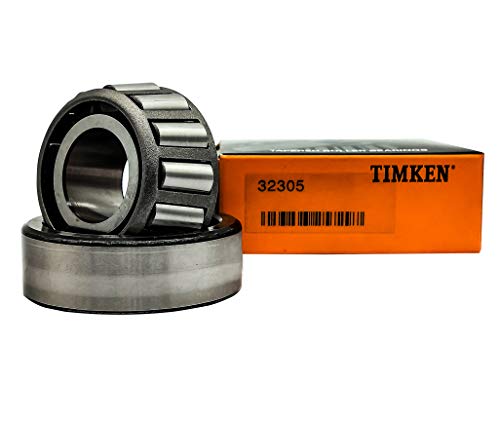 TIMKEN 32305 1Pcs Tapered Roller Bearing Assembly - 25 mm Bore, 62 mm OD, 24 mm Cone Width, Wheel Bearing
