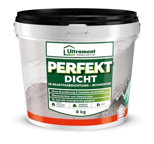 Ultrament Afdichting Perfekt Dicht, 8 kg Waterdichting, 8kg