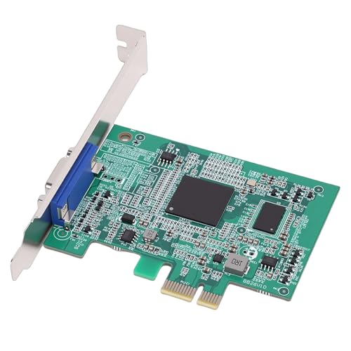 SENECESLI PCIe グラフィックス カード、VGA ビデオ カード デスクトップ コンピュータ 低消費電力 ドライバ不要 プラグ アンド プレイ、1920x1080 解像度 X99 X79 マザーボの互換性をサポート