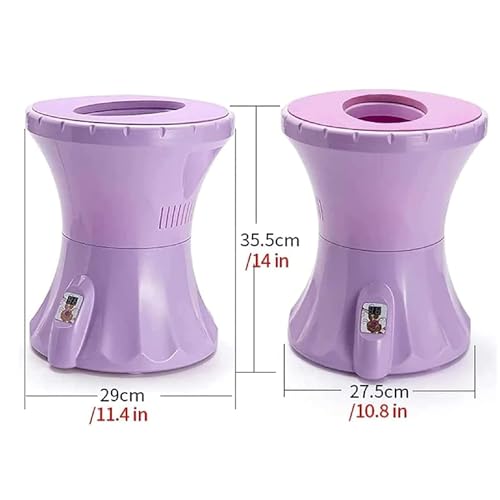 Asiento de vapor vaginal regulable contra el malestar íntimo 8