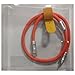 WLGQ Geek Industrial Style Handmade Custom USB C to C PD100W Skin-Friendly Liquid Silicone Material Fast Charging Cable USB-C Interface Device Universal Charging Cable (Orange 3.3Ft)